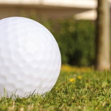 Golf ball luminos